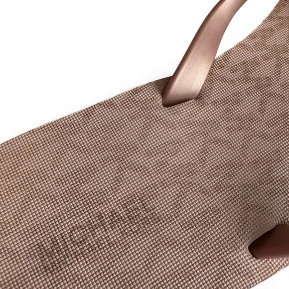 Michael Kors Jinx Logo Flip-Flop Sandals Blush Pink Women's Size 10 - Picture 7 of 8